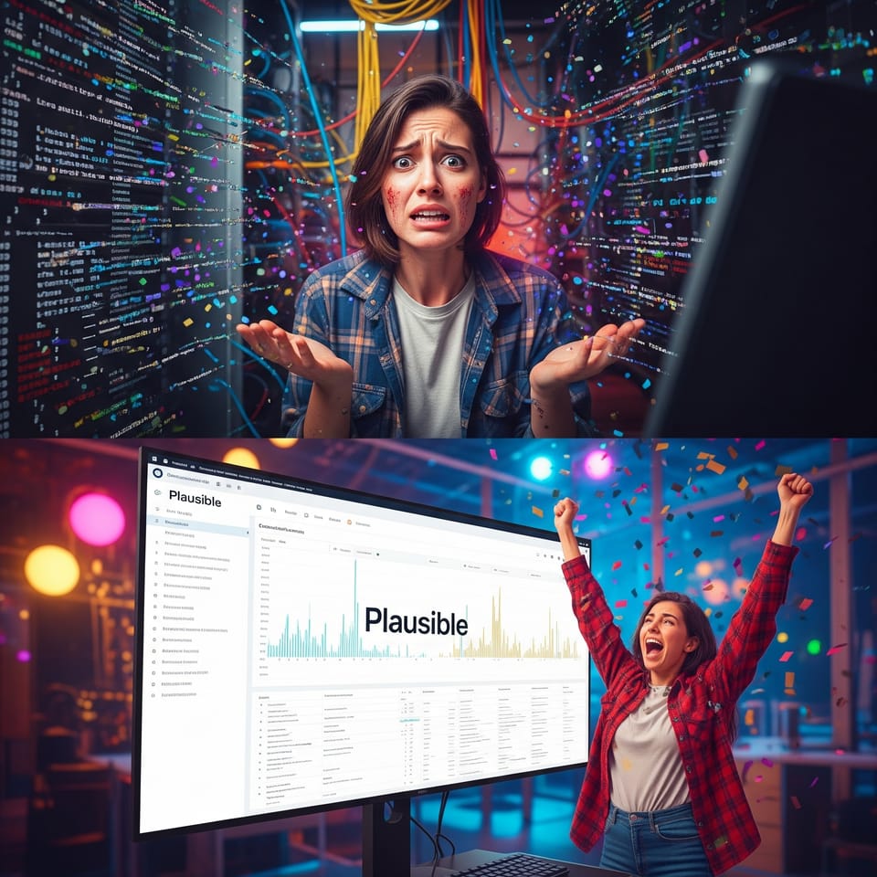 I Installed Plausible with Docker